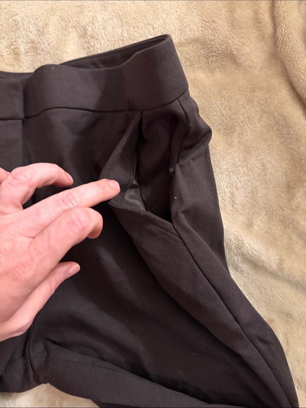 Banana Republic Chocolate Brown Straight-Leg Pants - Picture 7 of 10